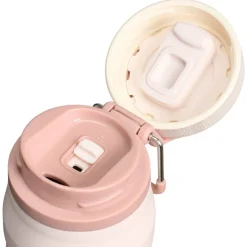 IceFlow Twist Flip termoflaske 0,7L rose quartz