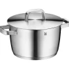 Iconic høy kasserolle med lokk 22 cm/4,7L