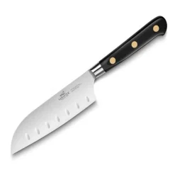 Ideal santokukniv 13 cm stål/svart
