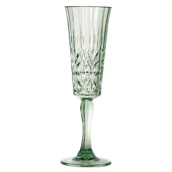 Idyll champagneglass 15 cl grønn