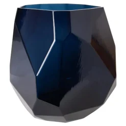 Iglo vase stor 22 cm kongeblå