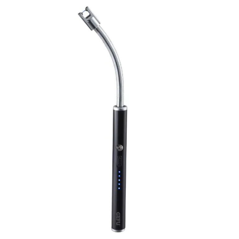 Ignito USB-lighter 25 cm stål/svart