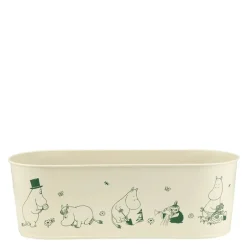 I Hagen blomsterpotte oval 28x11 cm offwhite