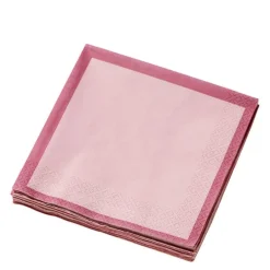 Iittala serviett 33x33 cm 20 stk pink/rose