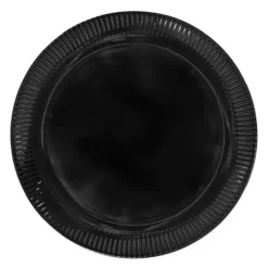 Inka asjett 17 cm svart