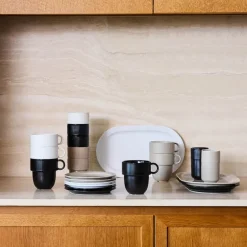 Inka serveringsfat 34x20 cm hvit