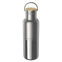 Insulated Reflect termoflaske 0,47L med bambuslokk børstet stål