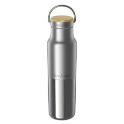 Insulated Reflect termoflaske 0,35L med bambuslokk børstet stål