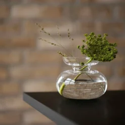 Inu svibelvase 11x9 cm pure clear