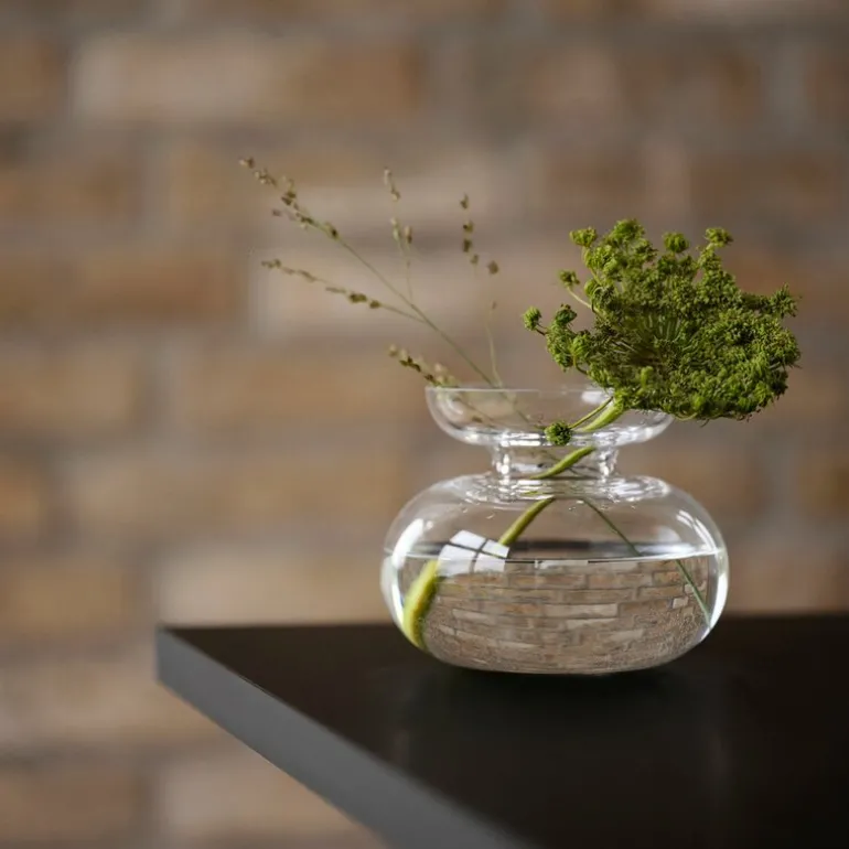 Inu svibelvase 11x9 cm pure clear