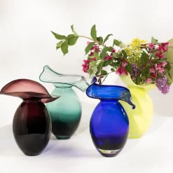 Iris vase 30 cm lilla