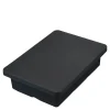 Isbitbrett med lokk i silikon 13x20x13 cm svart