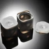 Isbitform kuler m/ lokk 6 cm 2 stk svart
