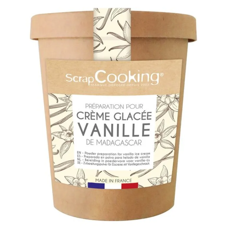 Iskremmix 145 g vanilje hvit