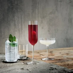 Jazz champagneglass 21 cl 4 stk