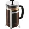 Jesper presskanne 8 kopper 1L krom