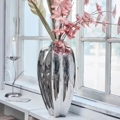 Jielle vase 20 cm sølv