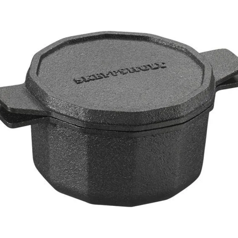 Järn by Note cocotte-støpejernsgryte mini 0,2L svart