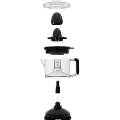 Juicepresser klassisk 10 cm 25W svart
