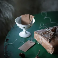Julemorgen Story dessertskål m/stett multifarget