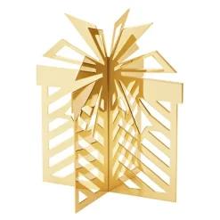 Jul 2025 ornament til bordet lite gull