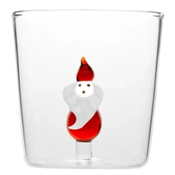 Jul vannglass med figur 35 cl nisse