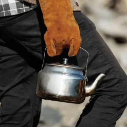 Kaffekjele til bål 2,5L rustfritt stål