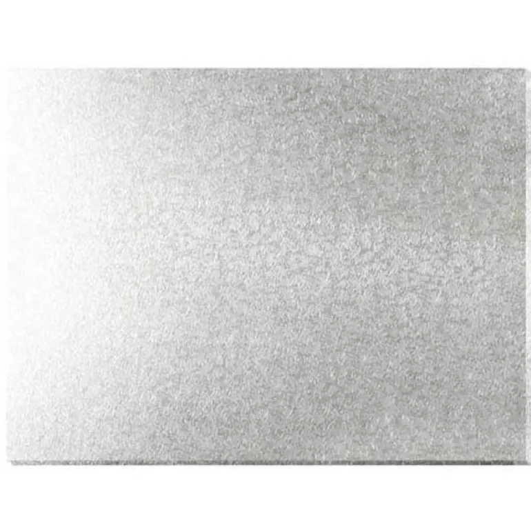 Kakebrett rektangulært 33x46 cm 2 stk sølv