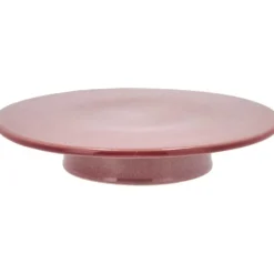Kakefat med stett 30x5,5 cm light pink
