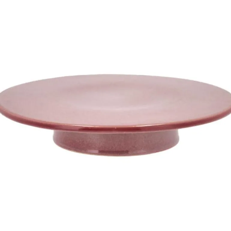 Kakefat med stett 30x5,5 cm light pink
