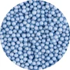 Kakestrøssel perler 4 mm 90g isblå