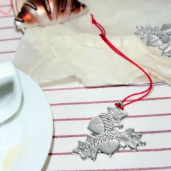 Karen Blixen ornament 7 cm Enchanted Acorn sølv