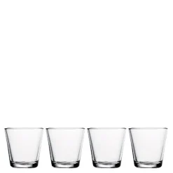 Kartio glass 21 cl 4 stk klar