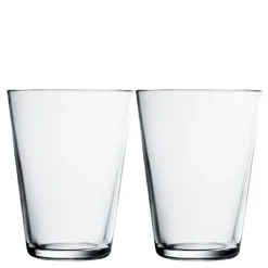 Kartio glass 40 cl 2 stk klar