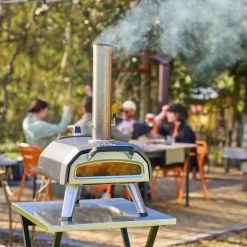 Karu 2 pizzaovn vedfyrt/gass 12" svart