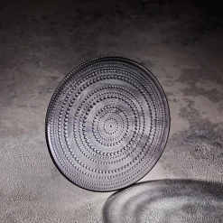 Kastehelmi tallerken 31,5 cm grå