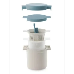 Kefir & Yoghurt Maker produksjonsbeholder 2 deler blå