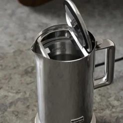 Kettle vannkoker med termostat 1,2L stål