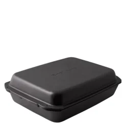 King size støpejernsgryte 11L 44x33 cm svart