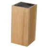 Kini knivblokk 11x11x23 cm akasietre