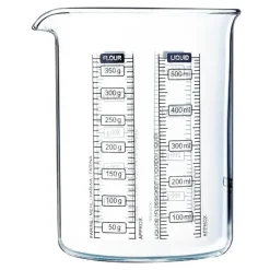 Kitchen Lab målebeger 0,5L klar/svart