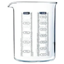 Kitchen Lab målebeger 0,75L klar/svart