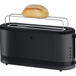KitchenMinis brødrister med lang rille 900W svart