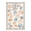 Kjøkkenhåndkle 48x72 cm Fromages de France