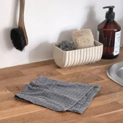 Kjøkkenklut 18x35 cm 3 stk grey blu stone