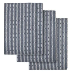Kjøkkenklut 18x35 cm 3 stk grey blu stone