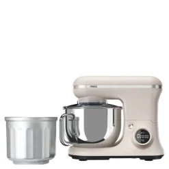 Kjøkkenmaskin 2-i-1 220138 2 stk mikseboller i rustfritt stål og glass 1,4-5L 1200W