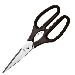 Kjøkkensaks 22 cm rustfritt stål/svart