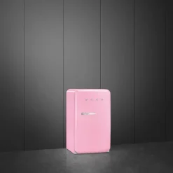 Kjøleskap med fryser FAB10 høyrehengslet rosa