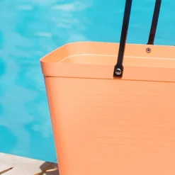 Klassisk veske liten 7,5L aprikos
